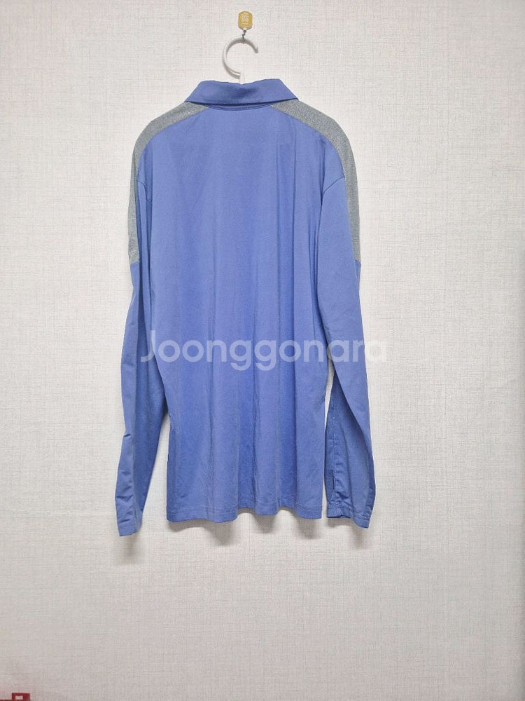 블루 긴팔 티셔츠--1