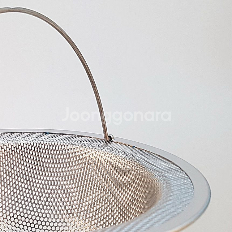 [새제품] 고급 스텐304 손잡이 배수구망 14cm--5