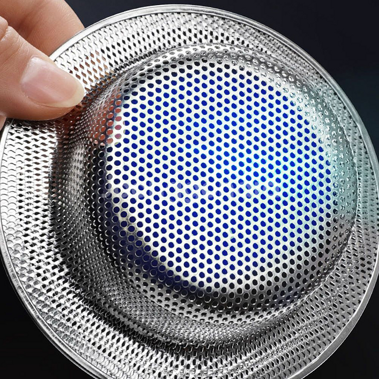 [새제품] 고급 스텐304 손잡이 배수구망 14cm--6