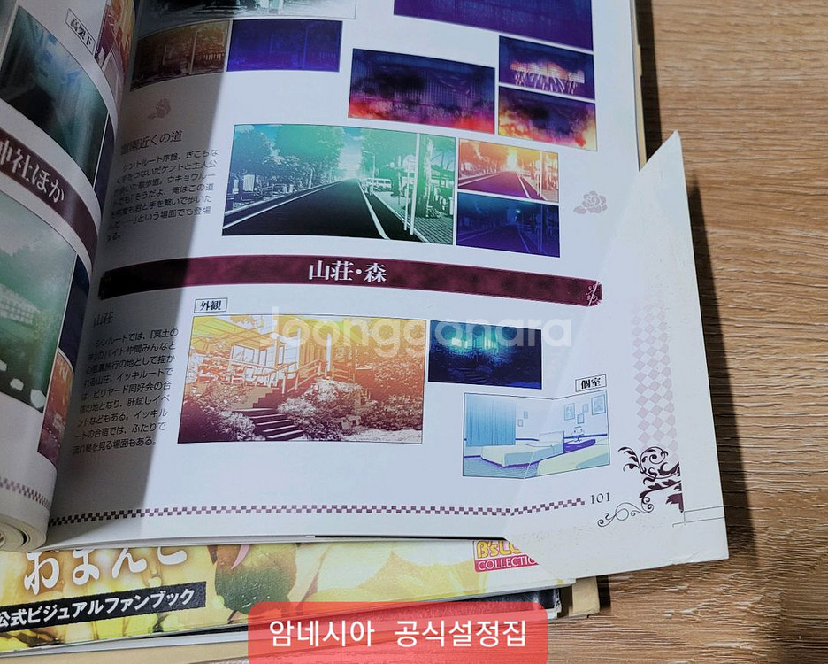 암네시아 비주얼 팬북/설정집,하나무라 마이 화집--3