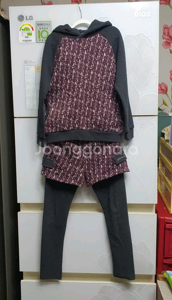 [130]에스핏 기모 상하복세트/아동후드티반바지--0