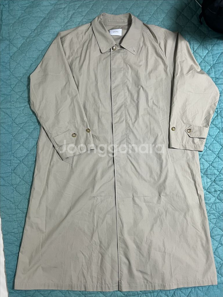CIOTA 시오타 롱코트 베이지 6size--0