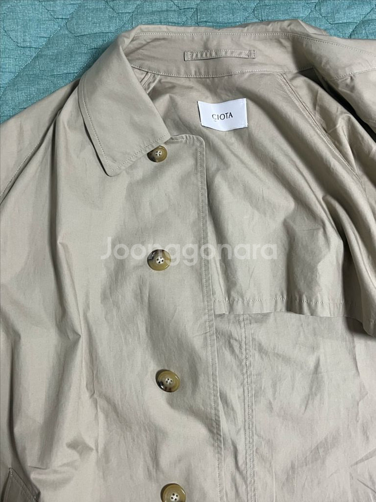 CIOTA 시오타 롱코트 베이지 6size--6