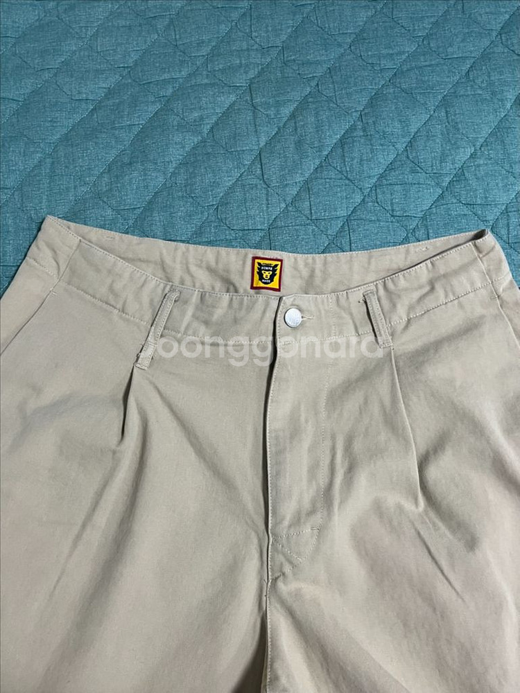 HUMAN MADE 휴먼메이드 원턱 치노팬츠 베이지 L--3