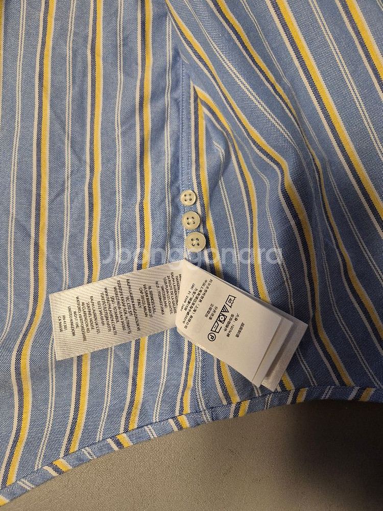 폴로랄프로렌 남성 스트라이프 옥스포드 긴팔셔츠 클래식핏--3