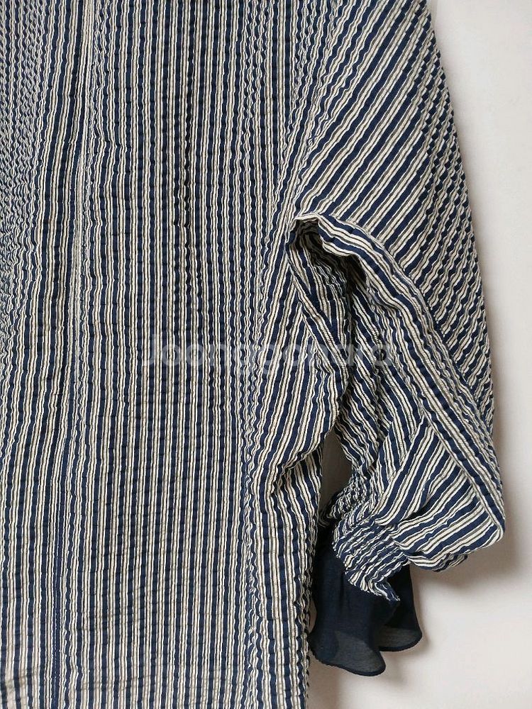 SYSTEM 스트라이프 블라우스--3