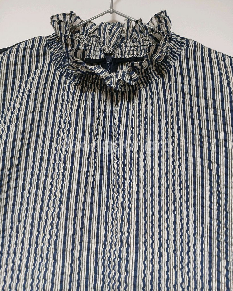 SYSTEM 스트라이프 블라우스--2