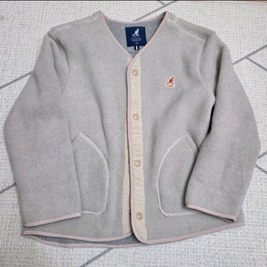 캉골키즈 플리스점퍼 120