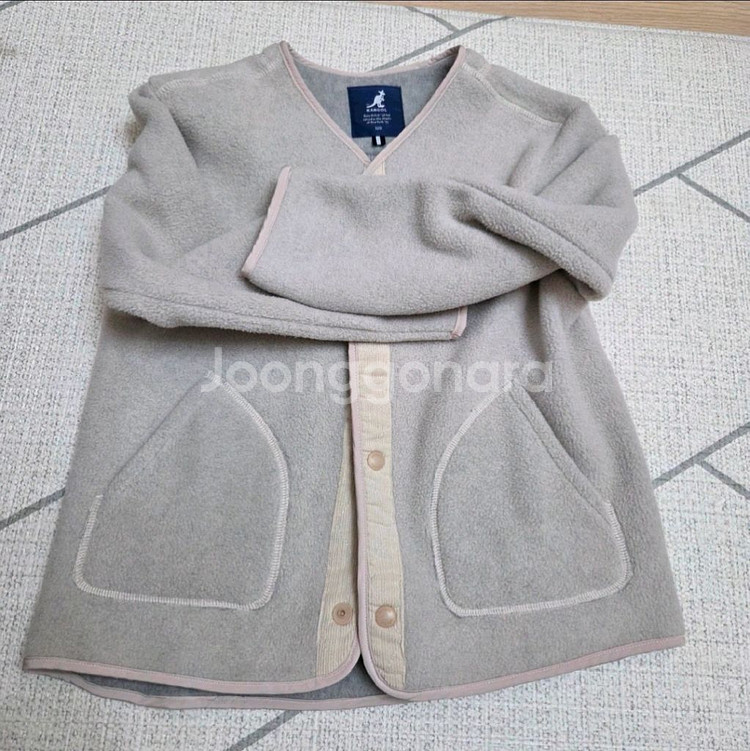 캉골키즈 플리스점퍼 120--2