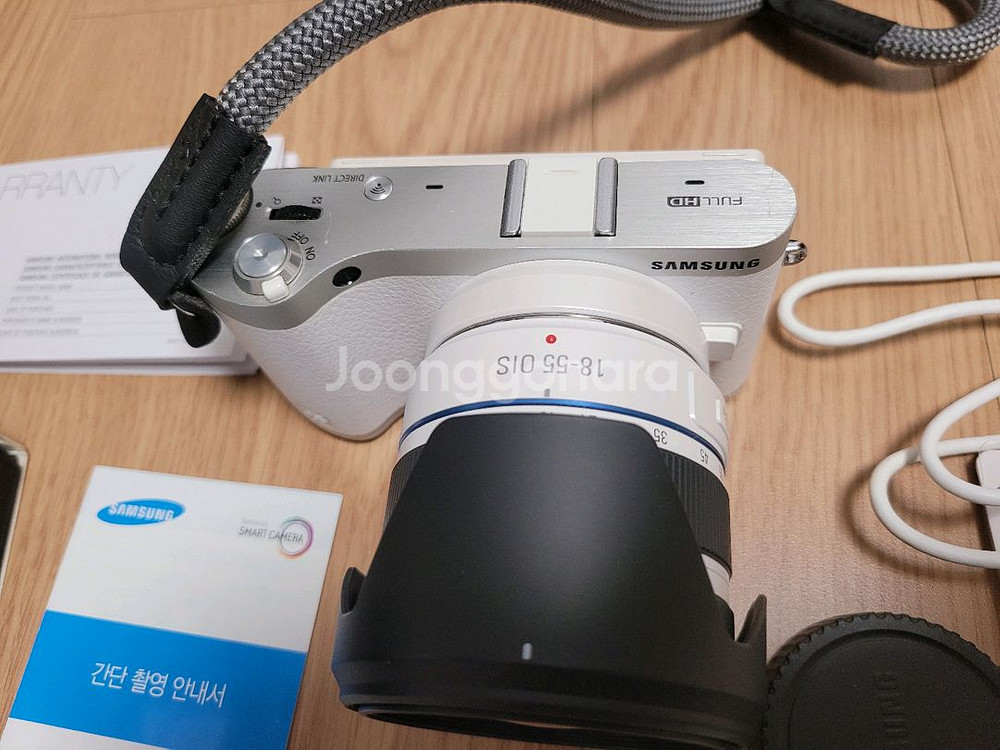 삼성 nx300 바디 + 18-55mm III 렌즈--1