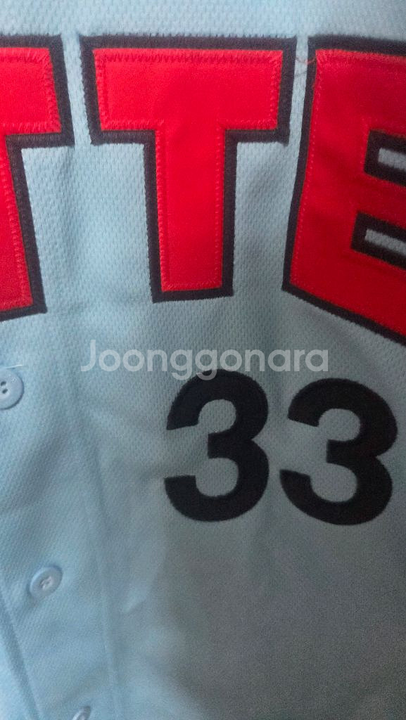 롯데자이언츠 챔피언 프로페셔널 유니폼 110 2xl--2