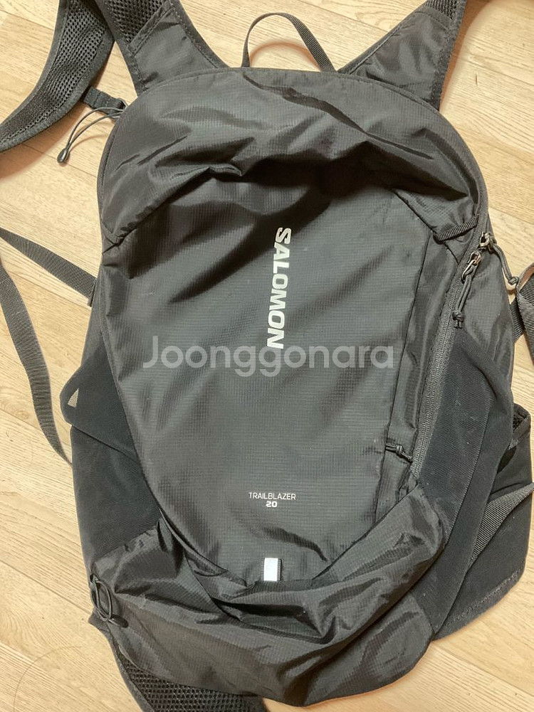 (아직안팔림)살로몬 트레일블레이저 20 백팩 가방 블랙 팝니다--0