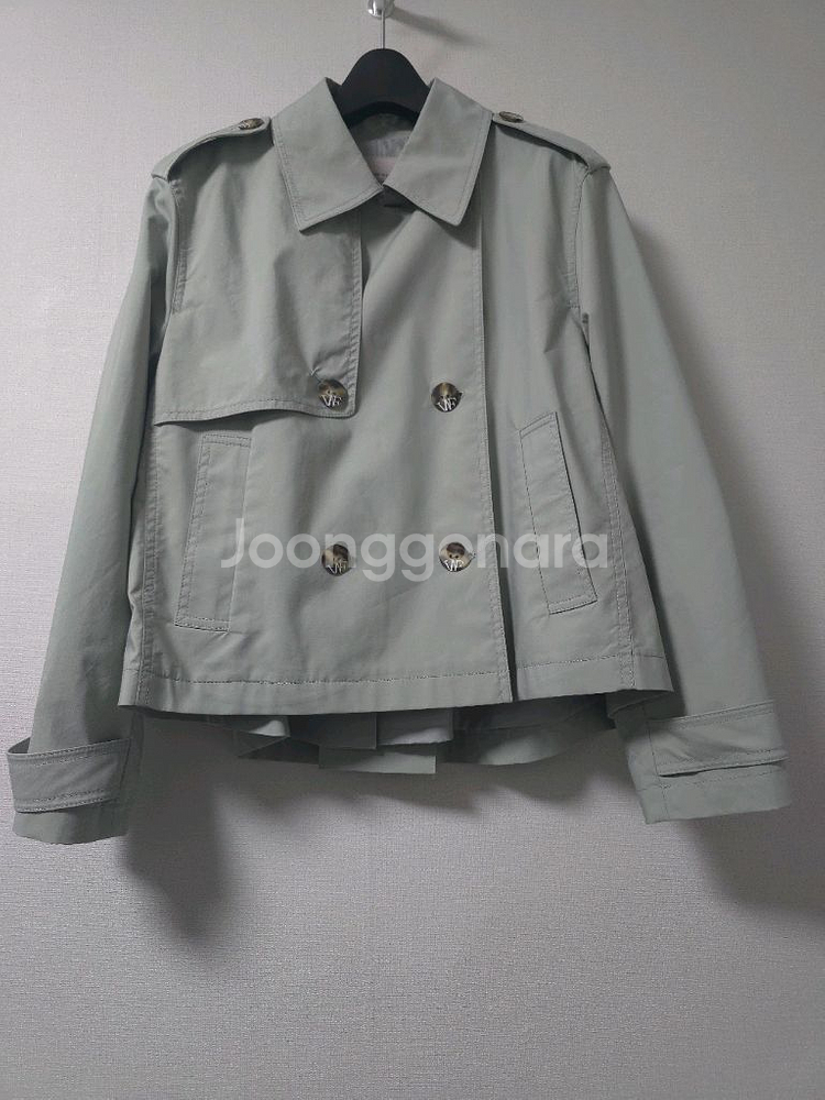 보브 숏 트렌치 자켓55--0