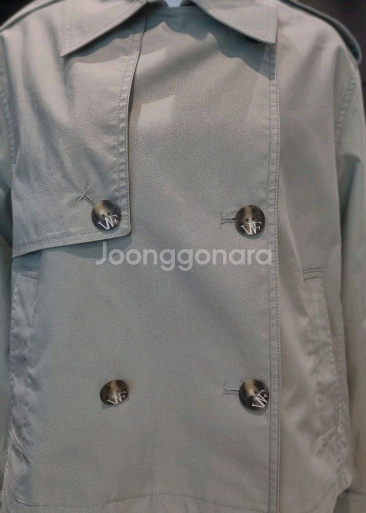 보브 숏 트렌치 자켓55--3