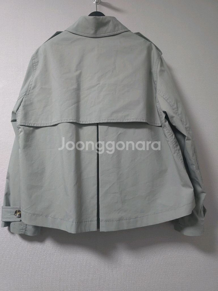 보브 숏 트렌치 자켓55--7