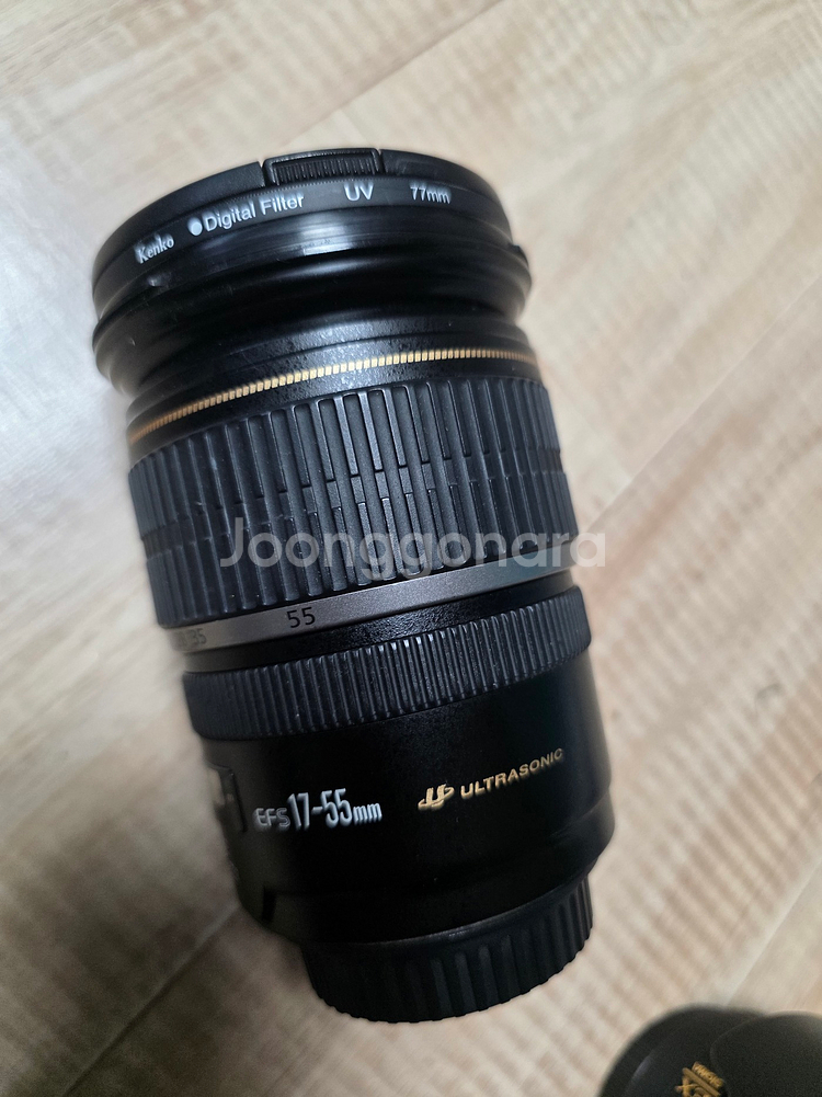 캐논 정품 efs17-55mm f2.8 is usm 축복렌즈 팝니다--0