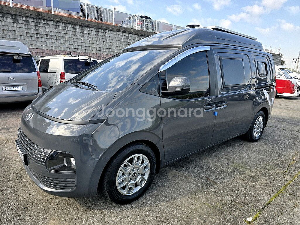 25년형 스타리아3인승하이루프LPG캠핑카(미사용)--0