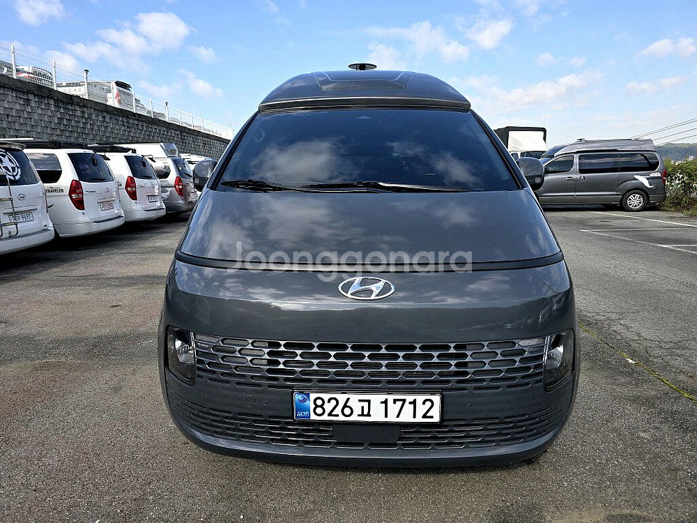 25년형 스타리아3인승하이루프LPG캠핑카(미사용)--1