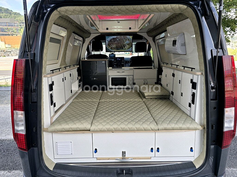 25년형 스타리아3인승하이루프LPG캠핑카(미사용)--7