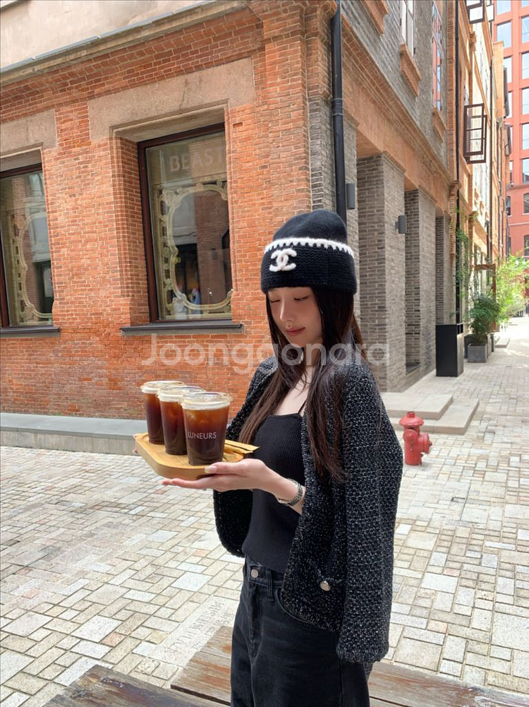 오브제스트 핸드메이드 트위드 펄 가디건 팔아요!!!--4