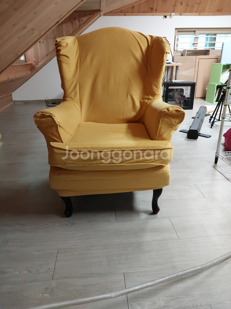 이케아 STRANDMON 스트란드몬 윙체어 1인용 소파--0