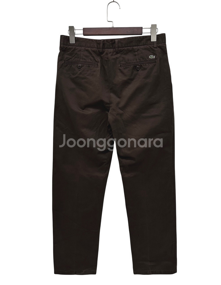 라코스테 면바지 브라운 (31)--5