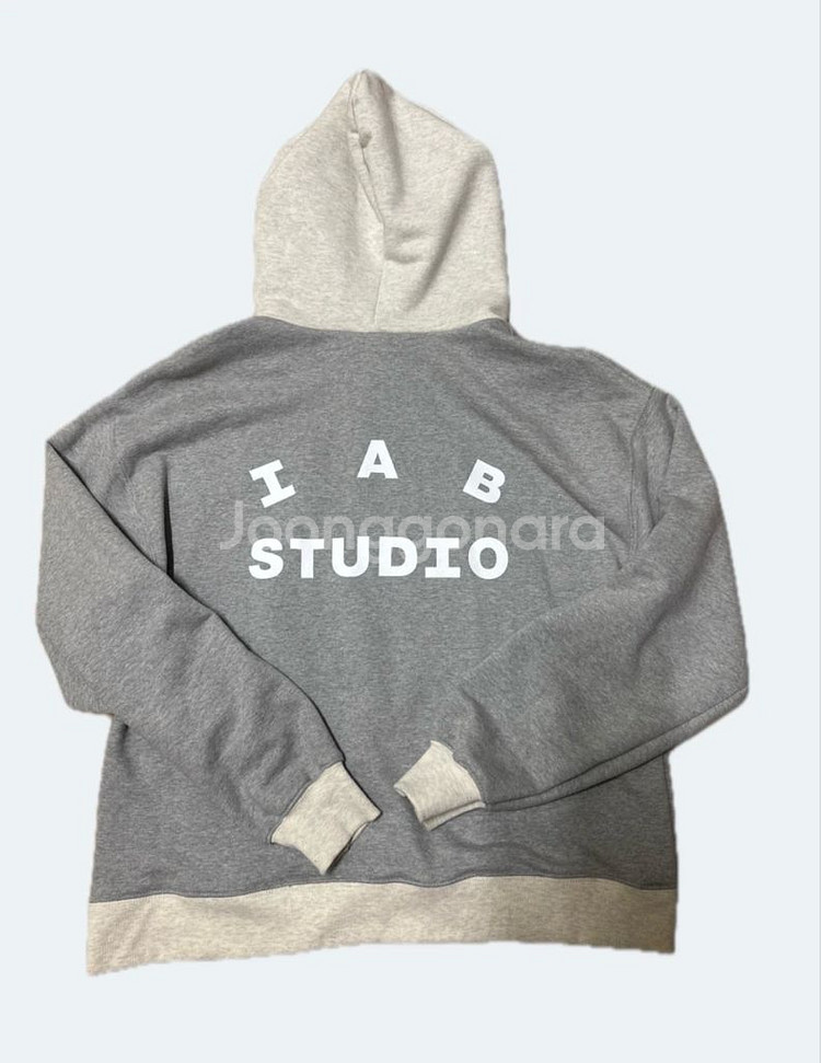 (남녀)아이앱 스튜디오 투톤 후드티 M~L--1