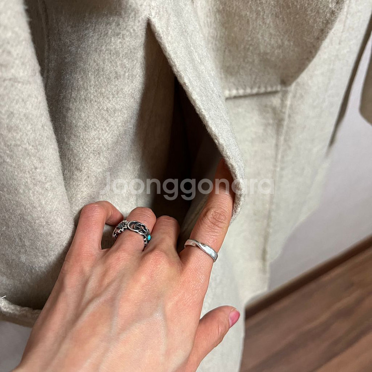 보브 털 탈부착 모직코트(55)--5