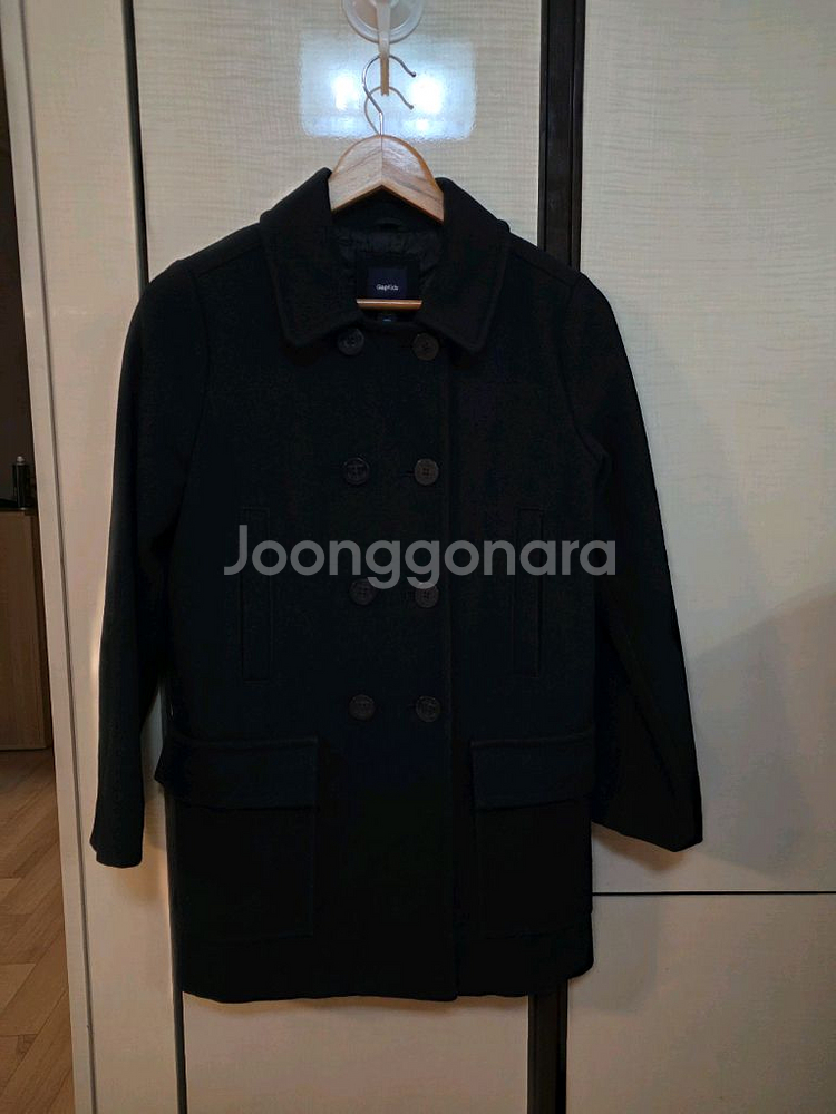 갭키즈 더블 코트 150cm--0