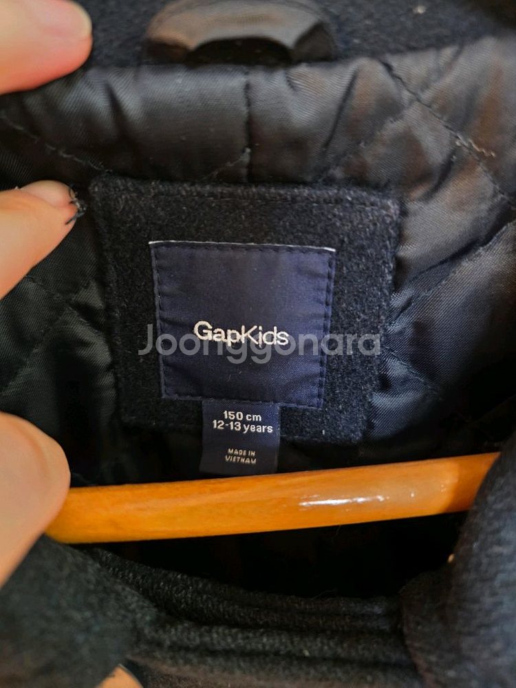 갭키즈 더블 코트 150cm--2