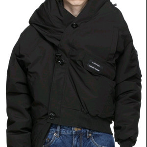 캐나다구스 와이프로젝트 찰리왁 패딩 블랙 남자M