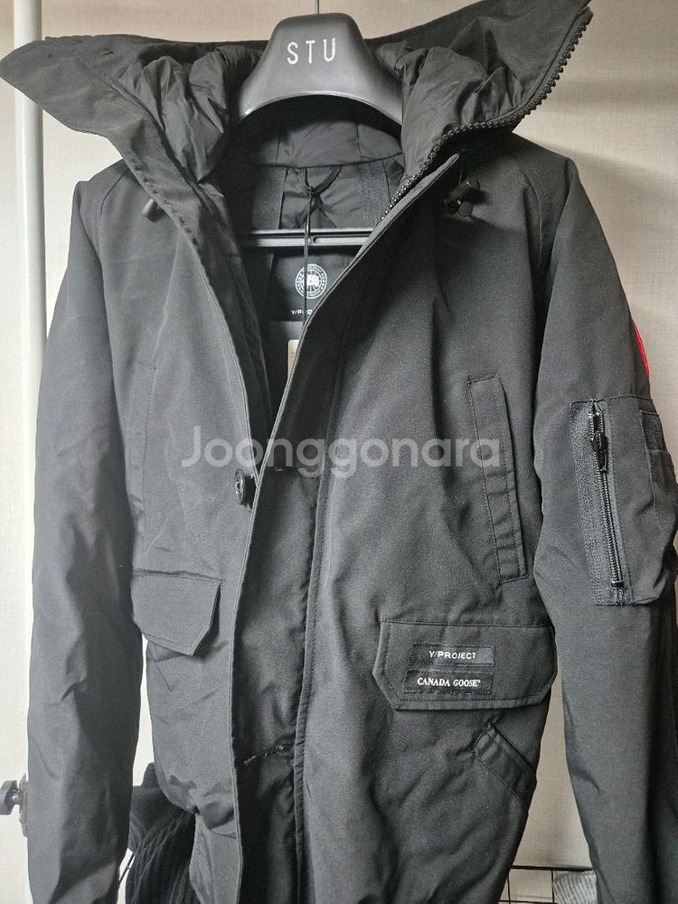 캐나다구스 와이프로젝트 찰리왁 패딩 블랙 남자M--1