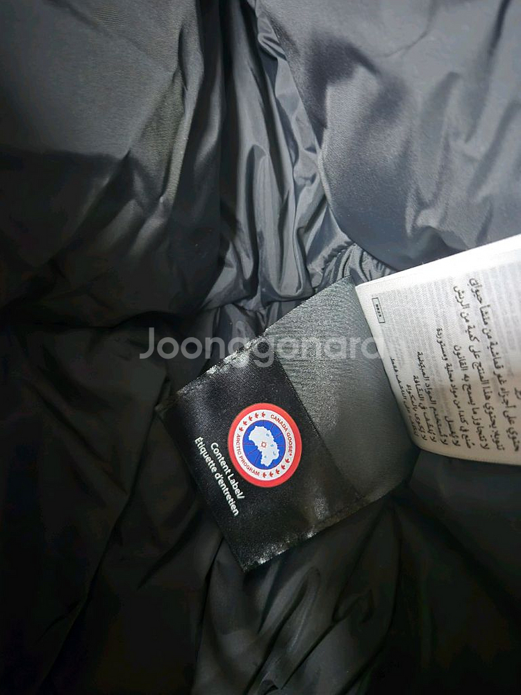 캐나다구스 와이프로젝트 찰리왁 패딩 블랙 남자M--7