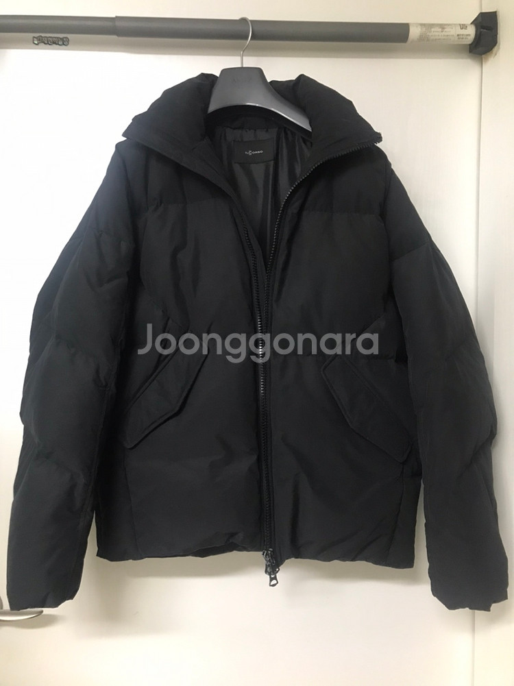 일꼬르소 구스다운 패딩 블랙--0