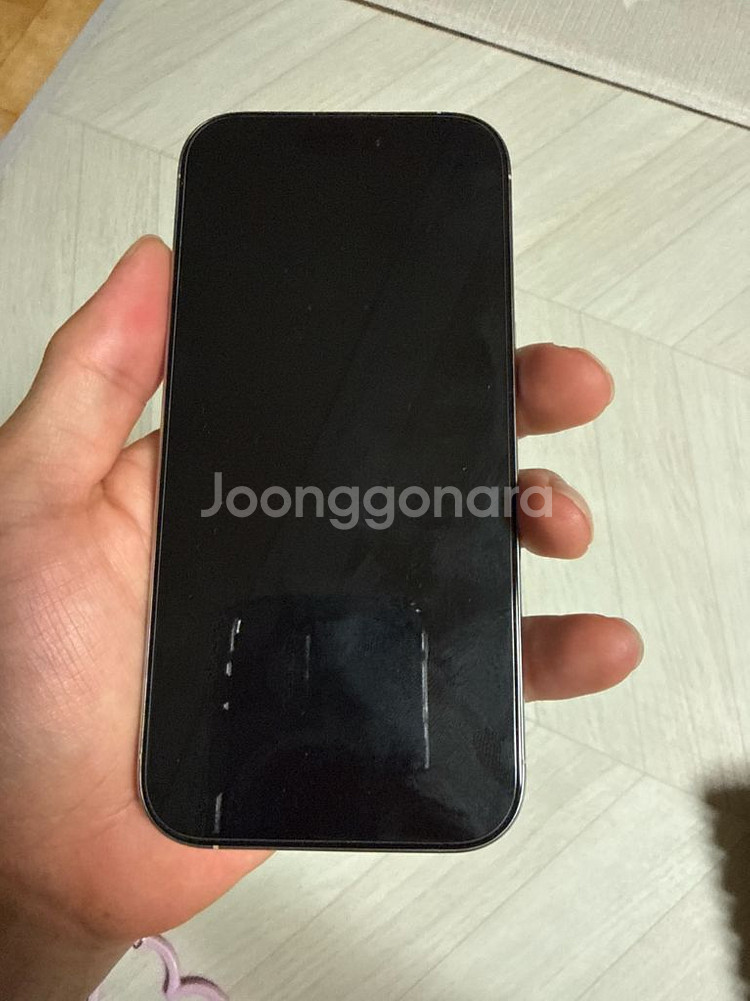 아이폰 16프로 화이트 1테라 특s급 팝니다--9