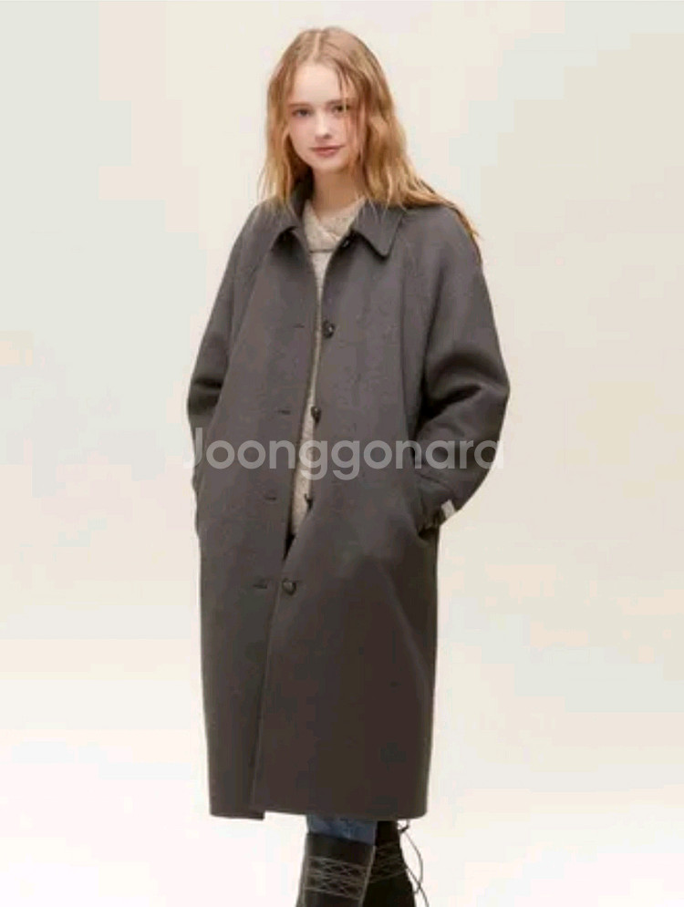 써스데이아일랜드 핸드메이드 코트(새제품)--5