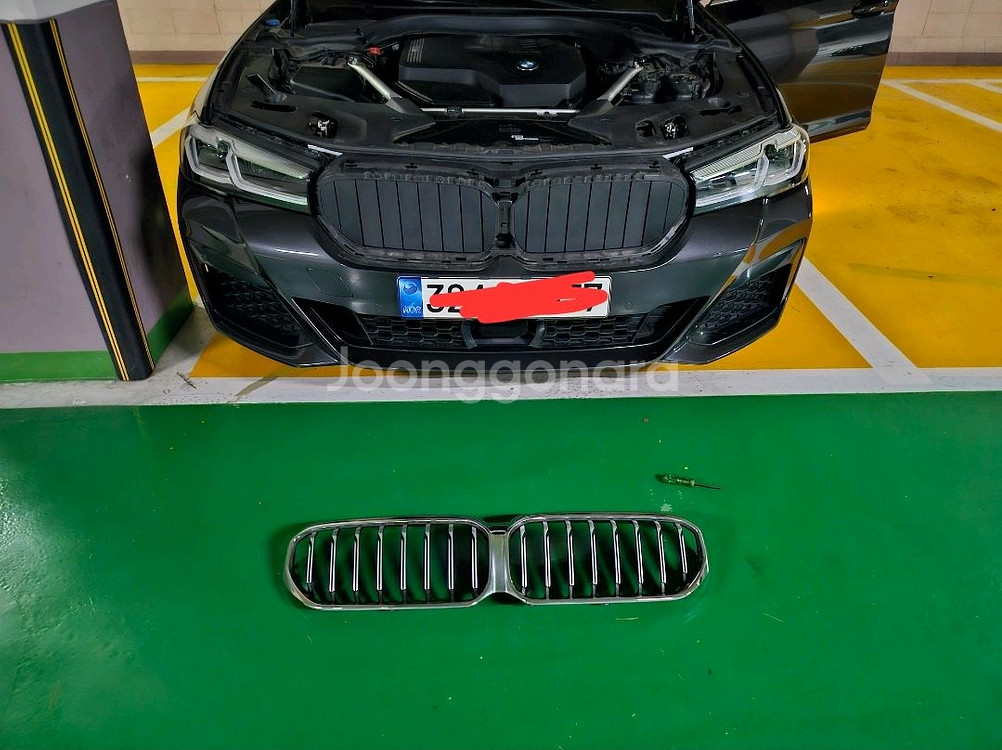 BMW G30 lci 후기형 크롬 그릴 530i--0
