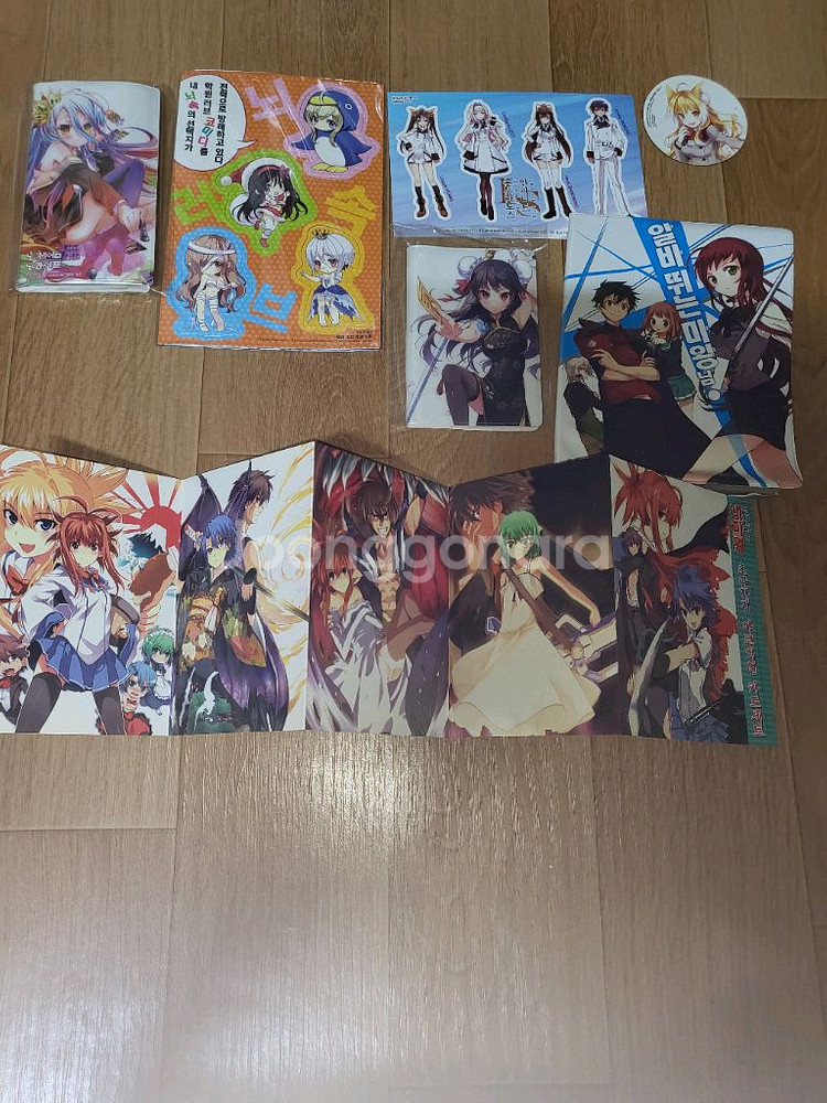 라이트노벨 초판 부록.아크릴등 180개 팝니다.--6