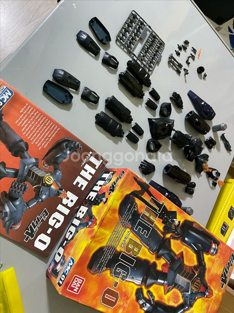 반다이 빅오 가조립후 분해+부분도색--2