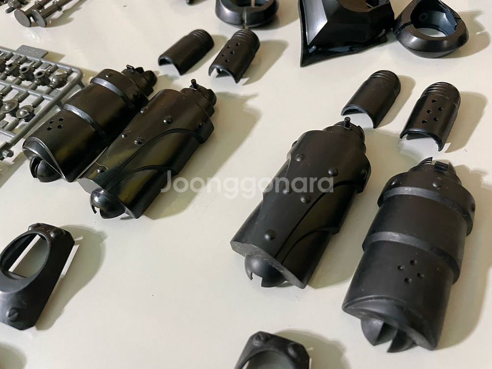 반다이 빅오 가조립후 분해+부분도색--6