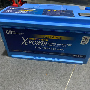 gsp 인산철시동배터리 120ah