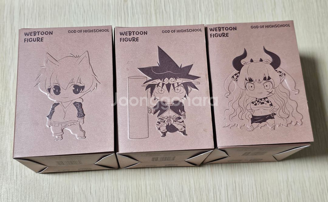 웹툰 갓오브하이스쿨 BOOM8 피규어 팝니다--0