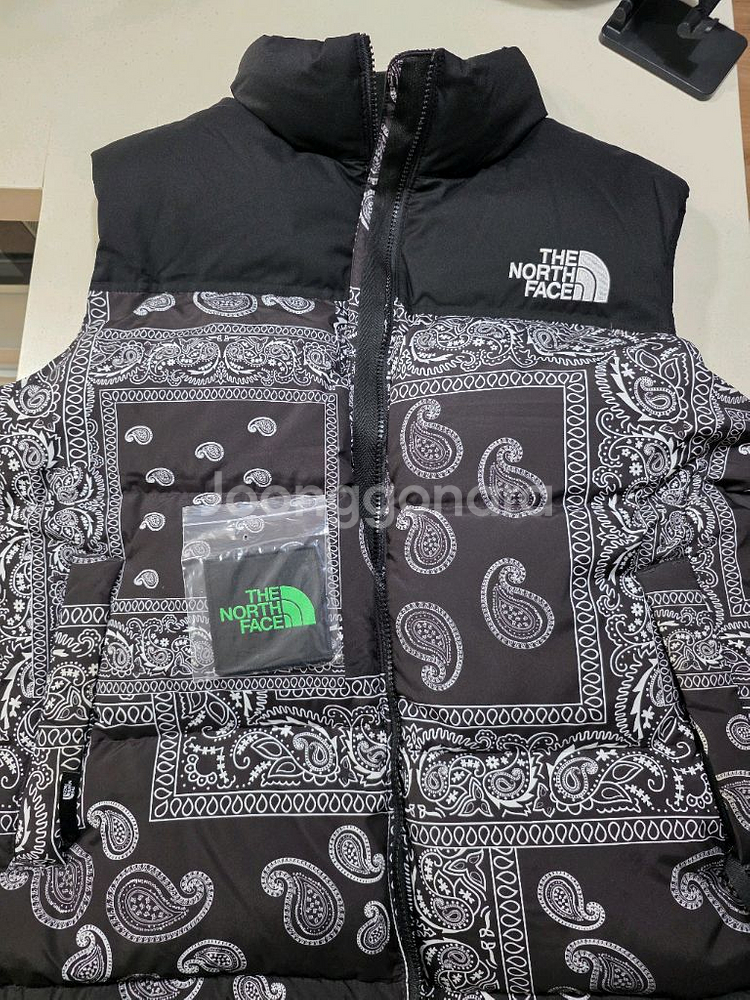 노스페이스 x 케이스스터디 콜라보 패딩베스트--0