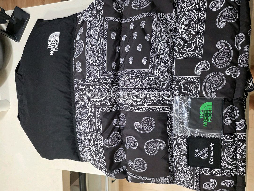 노스페이스 x 케이스스터디 콜라보 패딩베스트--7