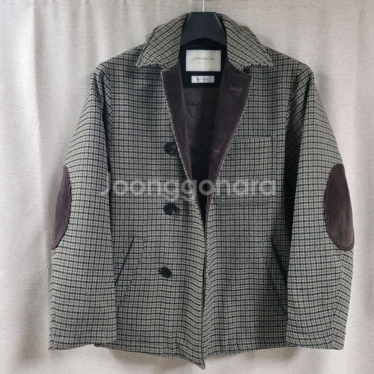 커스텀멜로우 코듀로이 구스다운 패딩 자켓 95 100--0