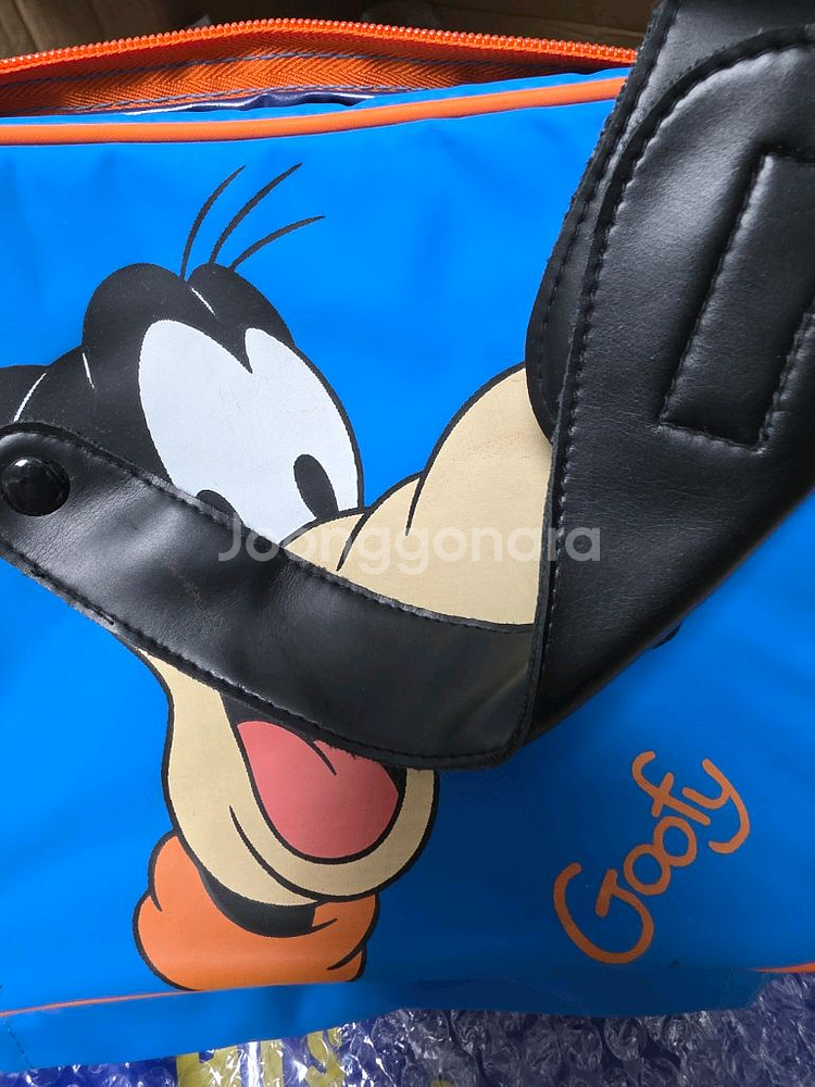 빈티지 디즈니 구피 피크닉 가방 도시락 레트로 미키--3