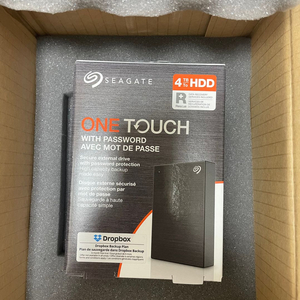 씨게이트 외장하드/교환미개봉/ One Touch 4TB