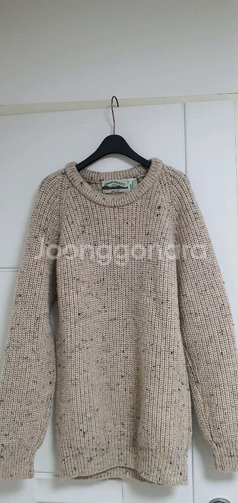 아란크래프트 니트 피셔맨 s 폴로 더블알엘--0