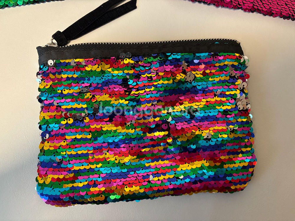 스팽글 파우치 3세트 (새상품)--3