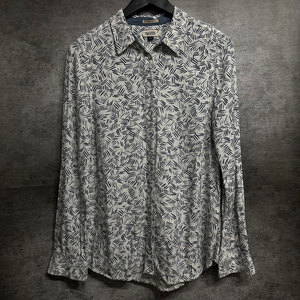 [90] 타미힐피거데님 USA 체크 페이즐리 셔츠